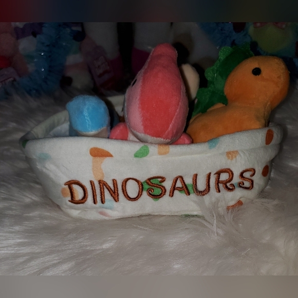 Dinosaur Plush Toy Set - Picture 2 of 7